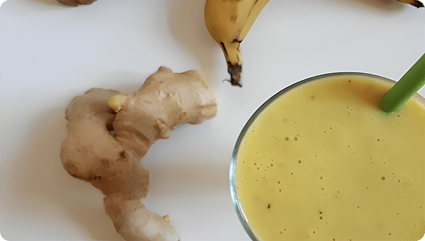 GINGER BANANA SMOOTHIE (DAIRY FREE)