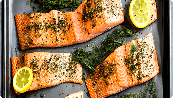 OVEN-ROASTED SALMON