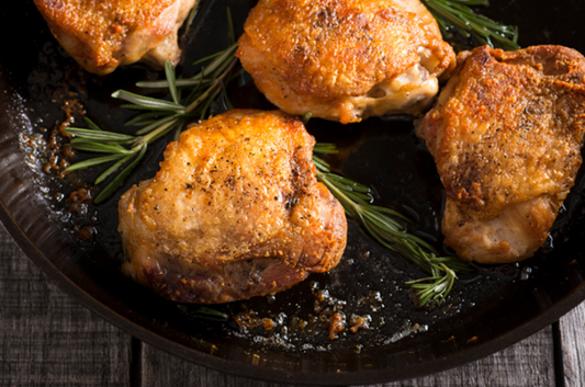 Herb - Roasted Chicken Thighs