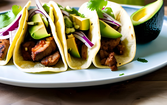 Lamb Tacos with Cilantro Lime Slaw