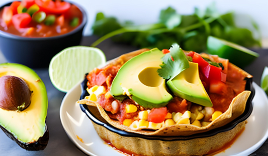 Vegetarian Enchilada Pie