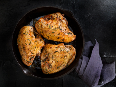 Oven-Baked Herb-Crusted Chicken Breast