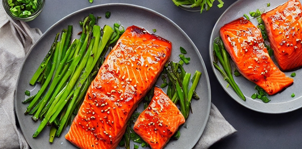 Spicy Glazed Salmon (Gluten-Free)