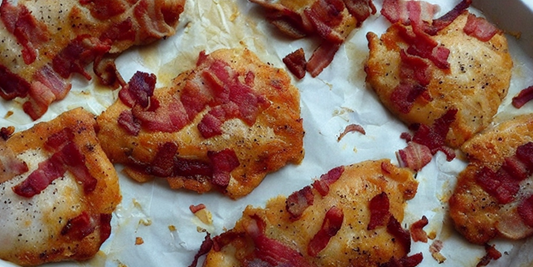 Mom's Oven-Baked Chicken and Bacon Recipe