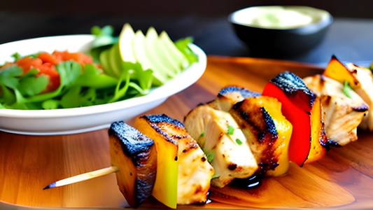 Grilled Chicken Kebabs